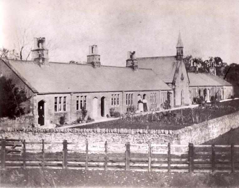 Almshouses 1906.jpg - The Almshouses ( Knowles Cottages ) 1906.